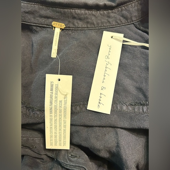 Young Fabulous &
Broke Black
Midnight Hudson
Romper Shorts
Size L - Picture 9 of 9